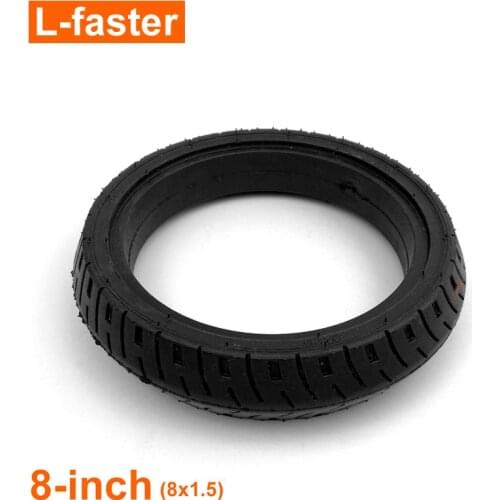 Replacement Rubber Tire 8x1.5 Solid Tyre For Our Ultrathin Motor Wheel
