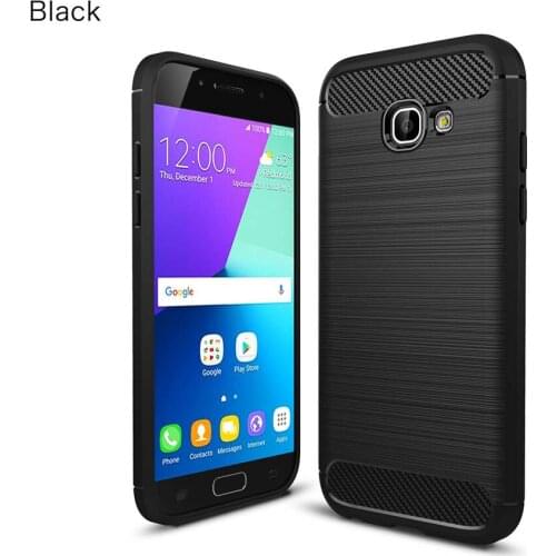SMILYOU Ultra Thin Carbon Fiber Case For Samsung Galaxy A3 A5 A7 2017 A520 A320 S8 Plus S7 Edge Shockproof Phone Case Back Cover