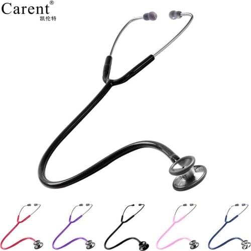 CARENT Head EMT Stethoscope Professional Estetoscopio High Quality Small Steel Home Fonendoscopio for Doctor Nurse Student