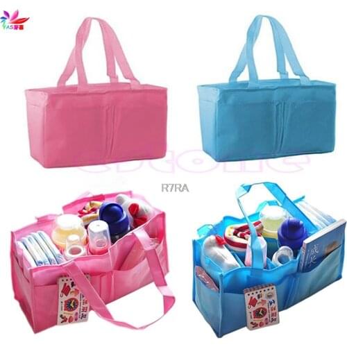 Baby Milk Bottle Storage Practical Mother Handbag Diaper Nappy BagOrganizer-TwZ