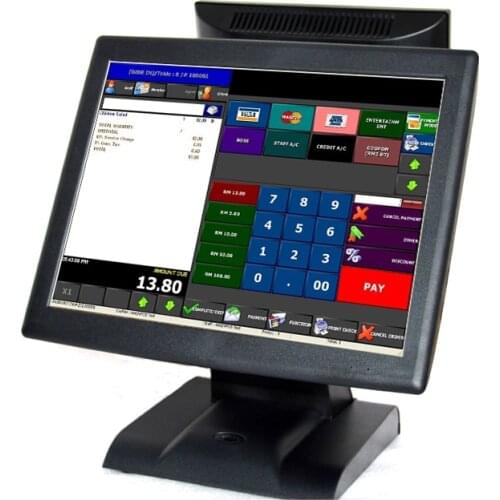 High qualiity pos system 15 inch touch terminal reliable cash register Touch POS Terminal for supermarket
