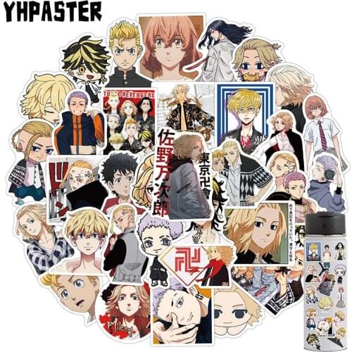 10/30/50Pcs Tokyo Revengers Japan Anime Cartoon Graffiti Stickers For Motorcycle Skateboard Suitcase Laptop Phone Album Helmet