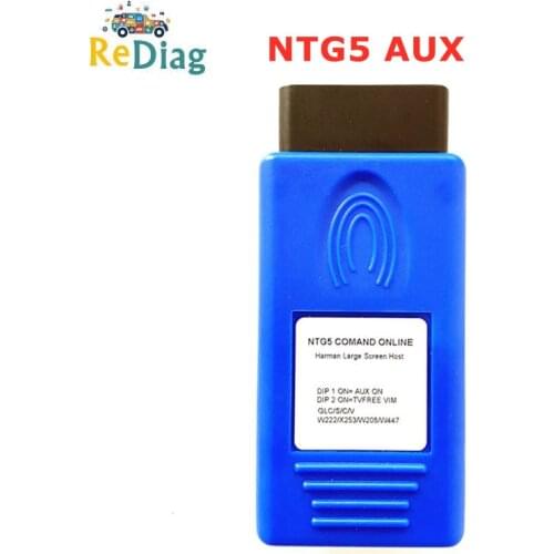 2020 Newest for COMAND Online NTG5 AUX In & VIM Activator C GLC S V W205 X253 W222 W447 for Benz OBD2 Tool