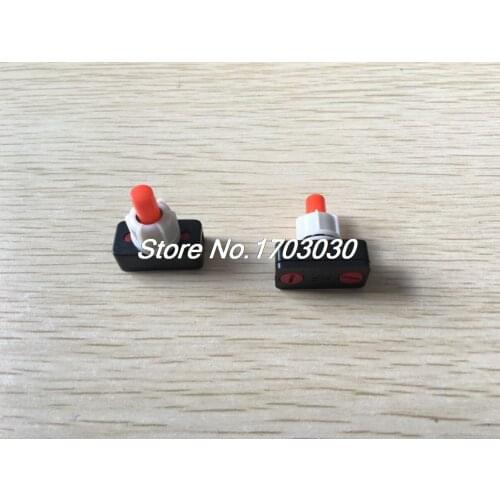 3pcs SPST ON-OFF Latching Red Round Head Push Button Switch AC 250V 1A