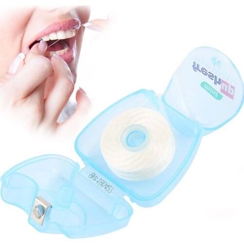 50M Dental Flosser Interdental Brush Toothpicks Floss Pick Oral Hygiene Clean Wire Interdental Brush Floss Pick Oral Care Tool