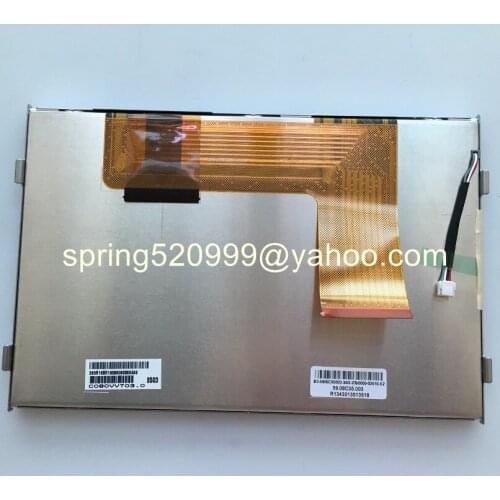 Free shipping AUO 8inch LCD display C080VVT03.0 with capacitor touch screen digitizer for VW Skoda car GPS navigation