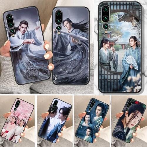 Word of Honor Phone Case For Huawei P Mate P10 P20 P30 P40 10 20 Smart Z Pro Lite black fashion coque silicone Etui soft shell