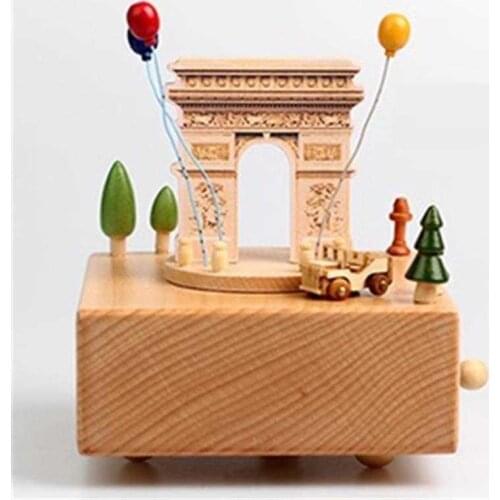 Mechanism Muziekdoos Muzik Kutusu Ballerina Caixa De Presente Wooden Musica Boite A Musique Carousel caja Musical Music Box