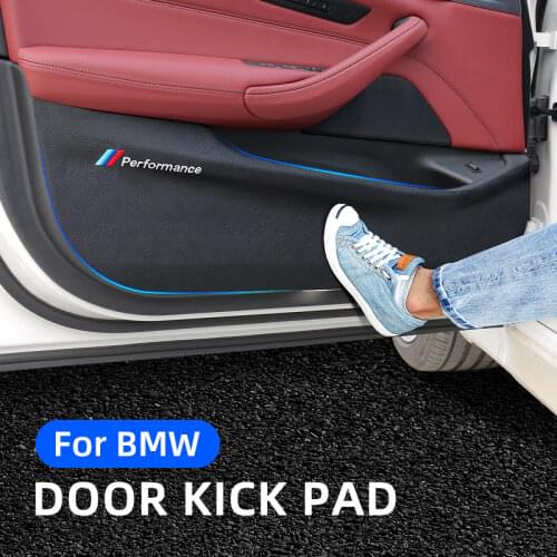 Car Door Panel Protection Anti Kick Film Stickers For X1X2X6 G05 G30 F15 F16 Anti Dirty Protective Mat Black Car Accessories