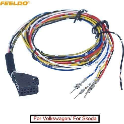 FEELDO 1PC Car Cruise Control System GRA Harness Cable Parts # 1J1970011F For Volkswagen J/Passat/Skoda Superb/Seat Alhambra