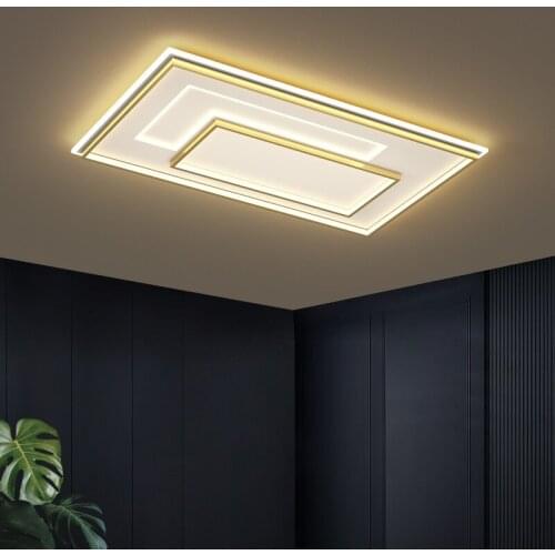 Hot Sale LED Chandeliers Lights For Living Room Bedroom Lighting Gold lamp With remote Indoor Fixture Deco Luminaire lustre