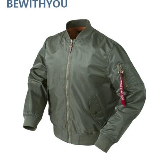 Spring Classic Bomber Jackets Men MA1 Polit Coats Waterproof Mens Windrunner MA-1 Stand Collar Polit Man Clothes