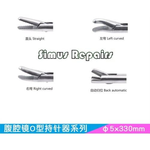 Laparoscopic Instruments Needle Holder V-shaped Needle Holder Laparoscopic Needle Holder