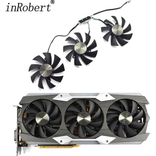 Original New 87MM GA92S2U DC 12V 0.46A Cooler Fan Replace For ZOTAC GTX 1080TI AMP EXTREME 11G Graphics Video Card Cooling Fans
