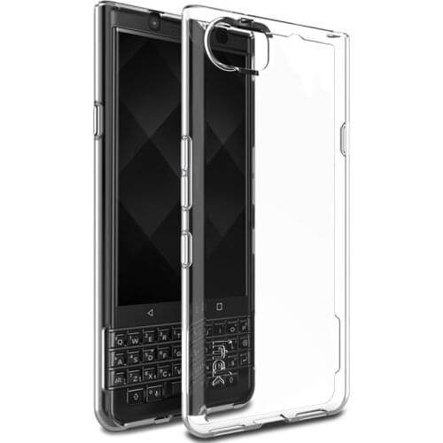 For BlackBerry Keyone Case Cover IMAK 1.3mm Clear Skin Silicone Case for BB Key One DTEK70 Shockproof Soft TPU Back Cover