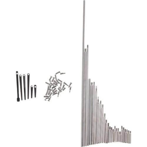 1 Set Oboe Spring Leaf Shaft Reed with Screws for Woodwind Instrument Parts