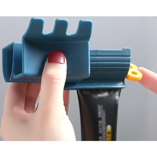 Manual Toothpaste Tube Squeezer Easy Dispenser Rolling Holder Multifunctional Bathroom Storage Rack Tooth Cleaning Accessories