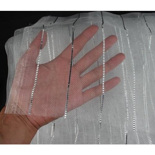 Width 1.35/1.8/3m Gardening Support Crops Vegetable Garden Fruit Tree Silver Wire Thread Insect Resistant Bird Proof Shed Net