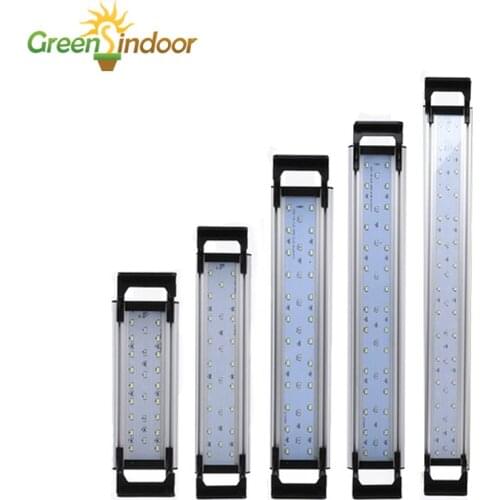 LED Lighting Aquarium Light 20-65CM Fish Tank Lamp Aquatic Plant Lights Led RGB Indoor Plants Grow Light With Timer and Dimming