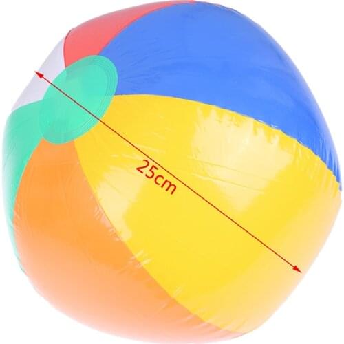 25CM Inflatable Ball Balloons Swimming Pool Play Party Water Game Balloons Beach Sport Ball Kids Fun Toys