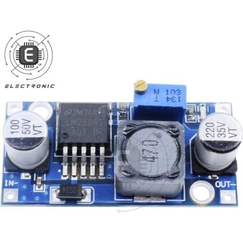 5Pcs LM2596s DC-DC Step-down Power Supply Module 3A Adjustable Buck Converter Module LM2596 Voltage Regulator 30V 24V 12V 5V 3V