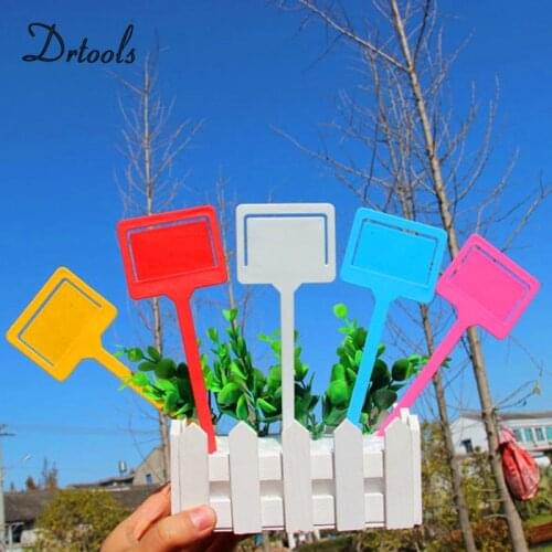5pcs Waterproof Strip Line Gardening Labels Signs Plant Hanging Tags can clip cards Flower Nursery Label Tag Marker GT059