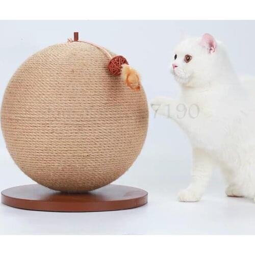 600 Sisal Cat Claw Cat Cat Bowl Cat Devil Toy Hemp Cat Cat Ball Summer Weave Round Cat Nest
