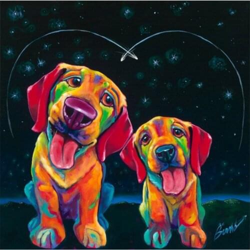 5D DIY Diamond Painting Cross Stitch Animal Diamond Mosaic Home Decoration