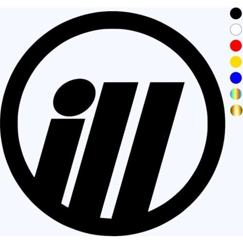 CK3334# vinyl car sticker ill circle JDM reflective waterproof cool waterproof removable decal self-adhesive car auto sticker