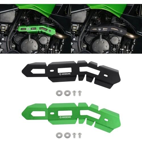 For Kawasaki KLR650 KLR 650 2008-2018 2009 2010 2011 2012 Exhaust Heat Shield Muffler Protector Cover Exhaust Header Pipe Guard