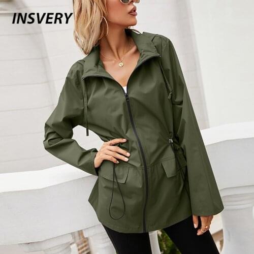 Женские плащи INSVERY China At AliExpress