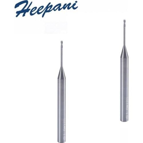 5pcs 2 flutes tungsten steel micro end mills 0.2 - 3mm flat milling cutter deep grooving end mill cutting tool for aluminum