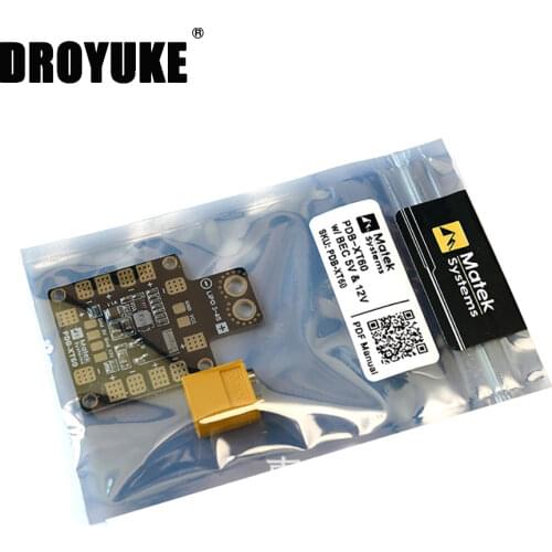 Hot Matek Systems PDB XT60 W/BEC 5V &12V 2oz Copper For RC Helicopter FPV Quadcopter Muliticopter Drone Power Distribution Board