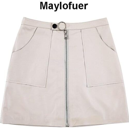 Maylofuer High Waist Skirts For Women