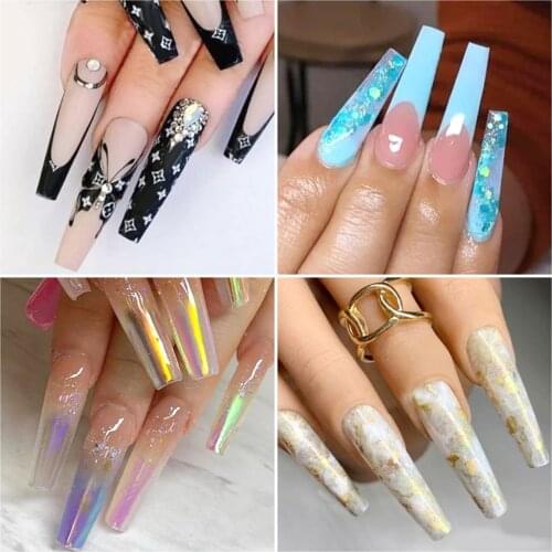 False Nails Non-trace Nail Plates Manicure Nail Pieces Manicure Supplies Holiday Gift Nail Beauty Accessories