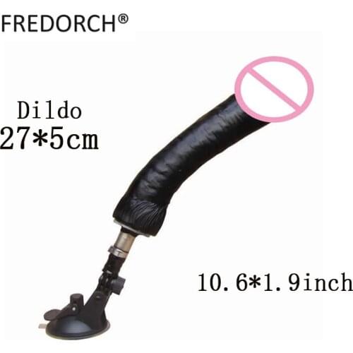 27*5cm Huge Soft Dildo with Suction Cup Female Sex Machine Accessories Realistic Big Black,Flesh Dildo Sex Toys For Woman