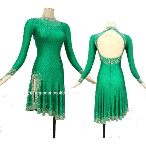 New 2018 Latin Dance Dress Women/Girls/Lady New Sexy Fringe Salsa/Ballroom/Tango/Cha Cha/Rumba/Samba/Latin Dresses For Dancing