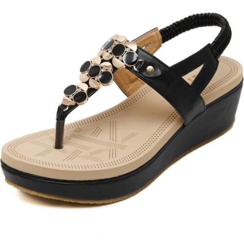 Dropshipping Summer Comfortable Sandals Women Platform Sandals Fashion Flip Flops Shoes Woman Sandals