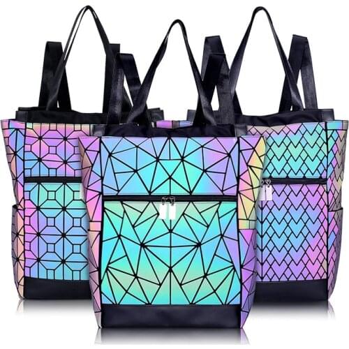 High-capacity Luminous unisex backpack Multi-Function 15-inch Laptop Backpacks Teenage school bag women Travel Shoulder Bags