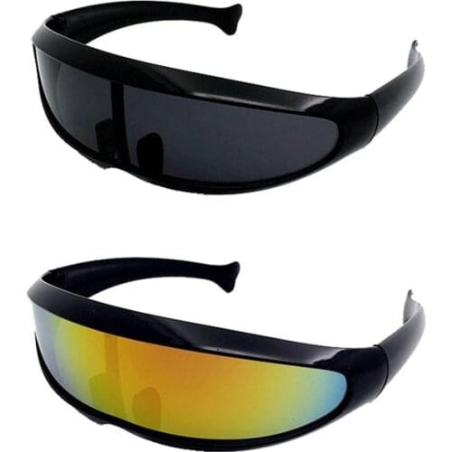 Fashion Polarized Mens Sunglasses Outdoor Sports Eyewear Driving Glasses Personality Mirrored Lens Visor Narrow Cyclops Glasses