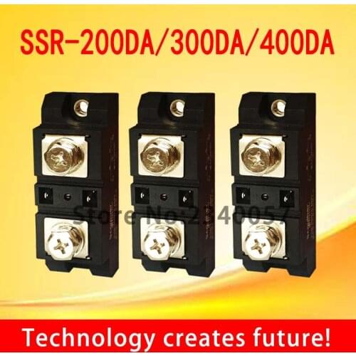 High Quality Industrial Solid State Relay 200A/300A/400A SSR-200DA SSR-300DA SSR-400DA 480V