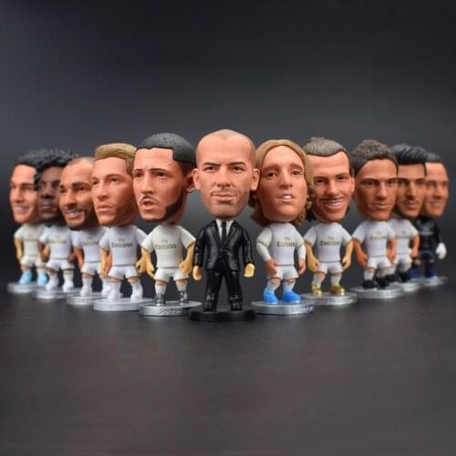 2.5inch Height RM2020 RONALDO HAZARD ZIDANE Activity Doll Figure Toy