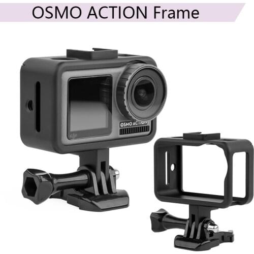 Protective Aluminum Alloy Protection Frame Shell Housing Case for DJI Osmo Action Sports Camera Mount Holder Cover