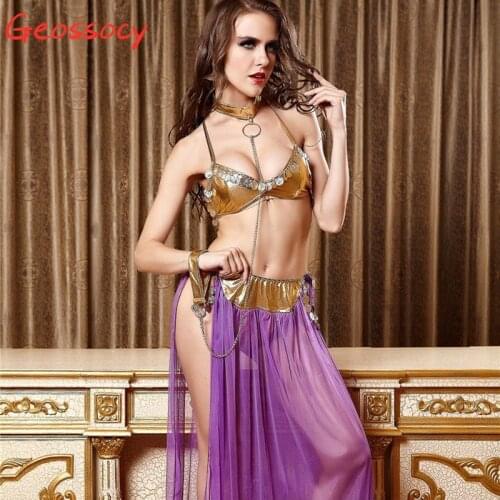 Ensens Arabic dress Sexy Belly Dancing Arab fancy skirts Lingerie suit cosplay Arab dance costumes for women Stage performance