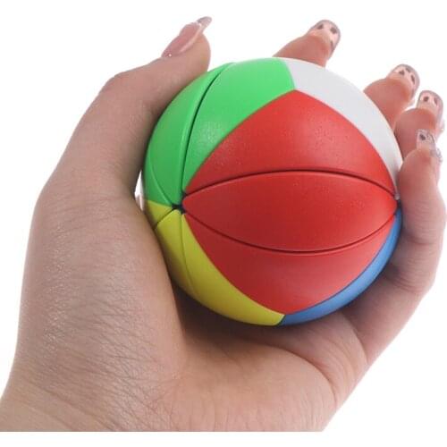 3D Magic Cube Speed Yeet Ball Cube Learning Educational Toy for Children Office Anti Stress Round shape cubo magico