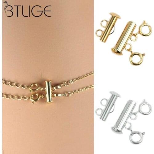 5pcs Multi Strand Necklace Detangler Untangling Layered Necklace Clasp Spacer For Women Girl Hot Sale jewelry accessories