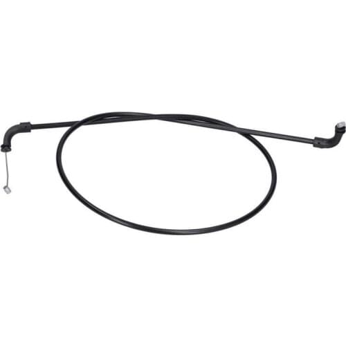 51238240609 Black Durable Iron Flexible Hood Release Wire Engine Release Cable ABS for Car Parts Replacement for E65/66 750I