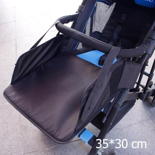 Baby Stroller Accessories Seat Extend Board Adjustable Footboard Extension 30cm Footrest Lengthening Comfortable Stroller Pedal