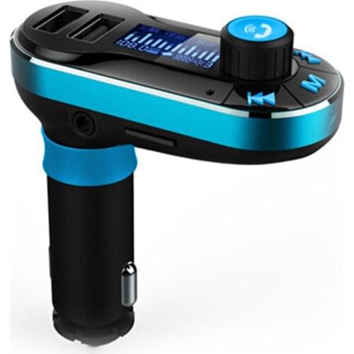 Auto Bluetooth Hands Free Car MP3 Music Player FM Transmitter Modulator Car Kit Built-in Microphone And 3.5mm Stereo Jack