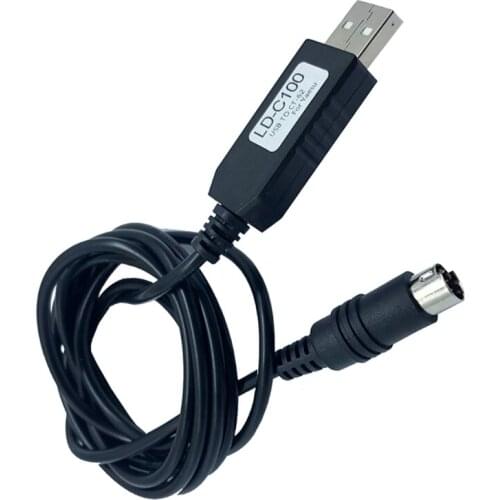 Black Data Line USB Power Compatible with Yaesu FT 100 FT 817ND Efficient Jack USB Cables Metal 150cm H3CA